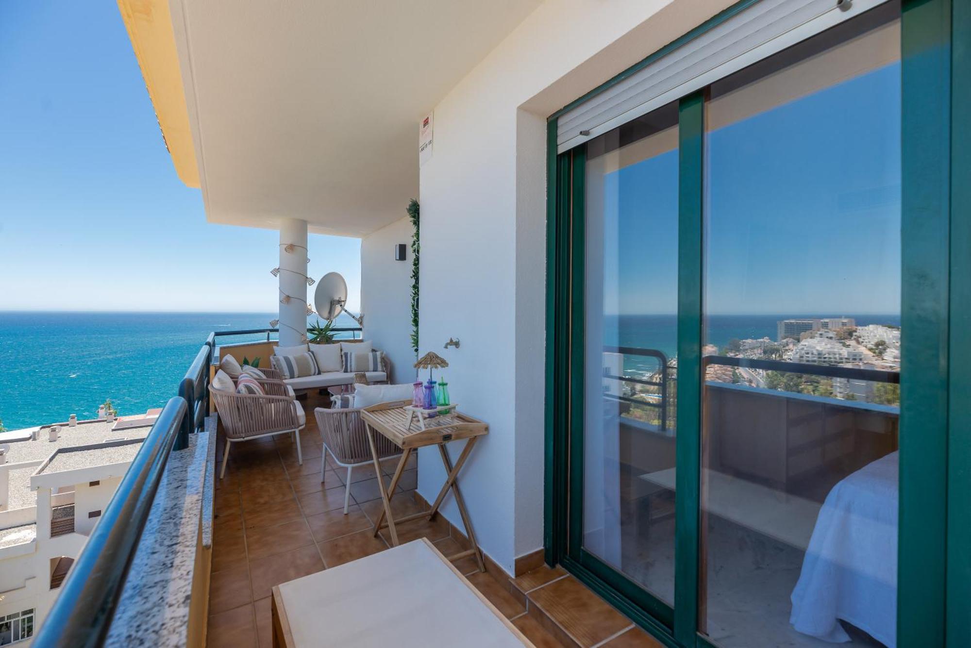 Luxury 4Bdr Penthouse With Sea Views Apartment Беналмадена Екстериор снимка